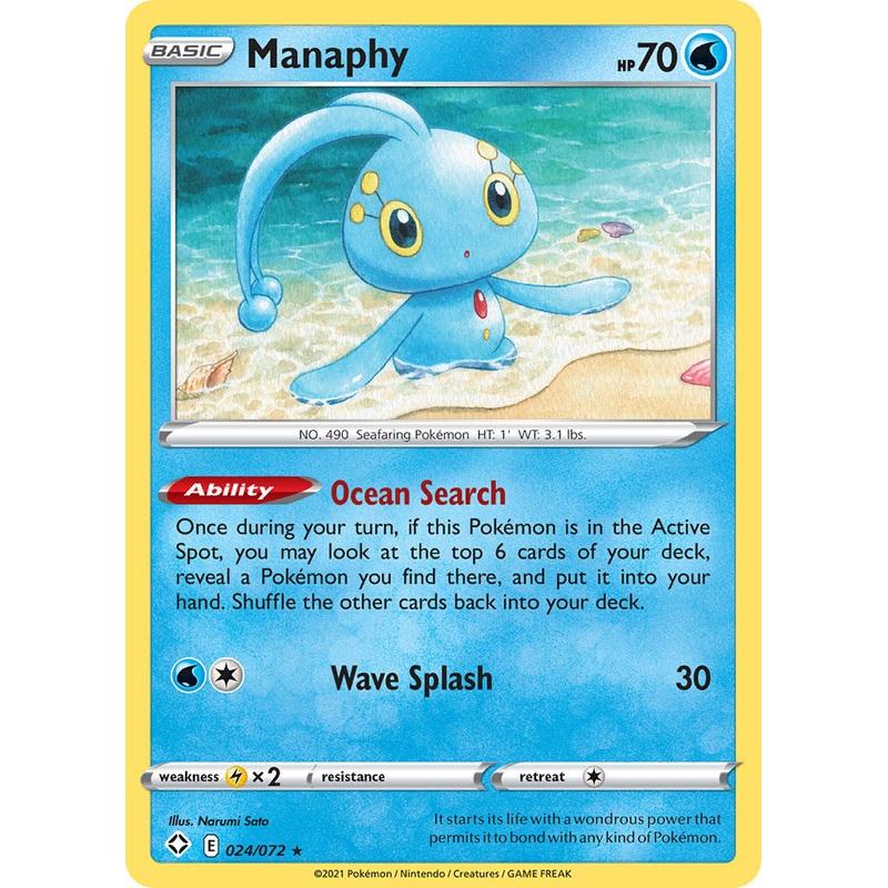 Manaphy (024/072) [Sword & Shield: Shining Fates]