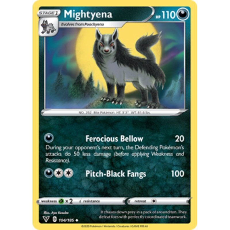 Mightyena (104/185) [Sword & Shield: Vivid Voltage]