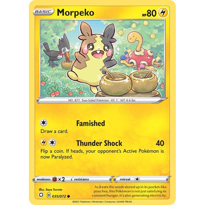 Morpeko (035/072) [Sword & Shield: Shining Fates]