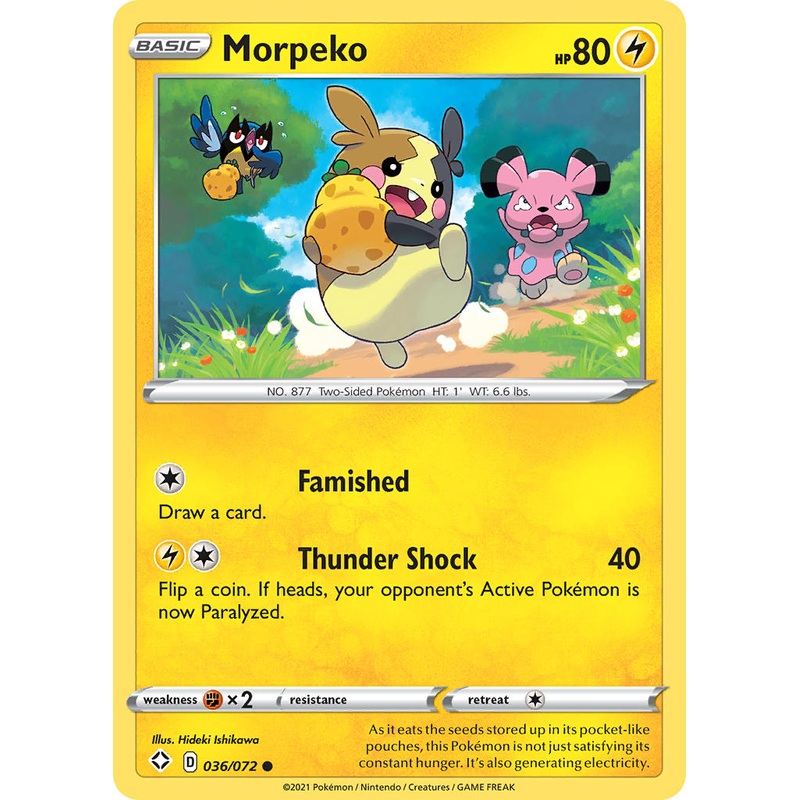 Morpeko (036/072) [Sword & Shield: Shining Fates]