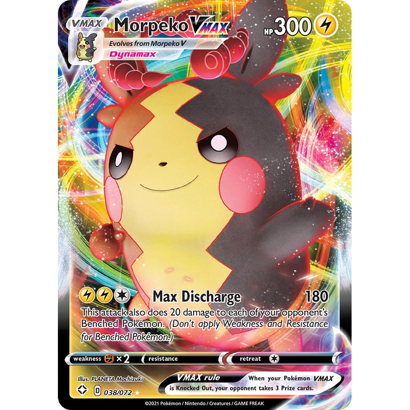 Morpeko VMAX (038/072) [Sword & Shield: Shining Fates]