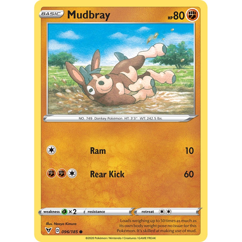 Mudbray (096/185) [Sword & Shield: Vivid Voltage]