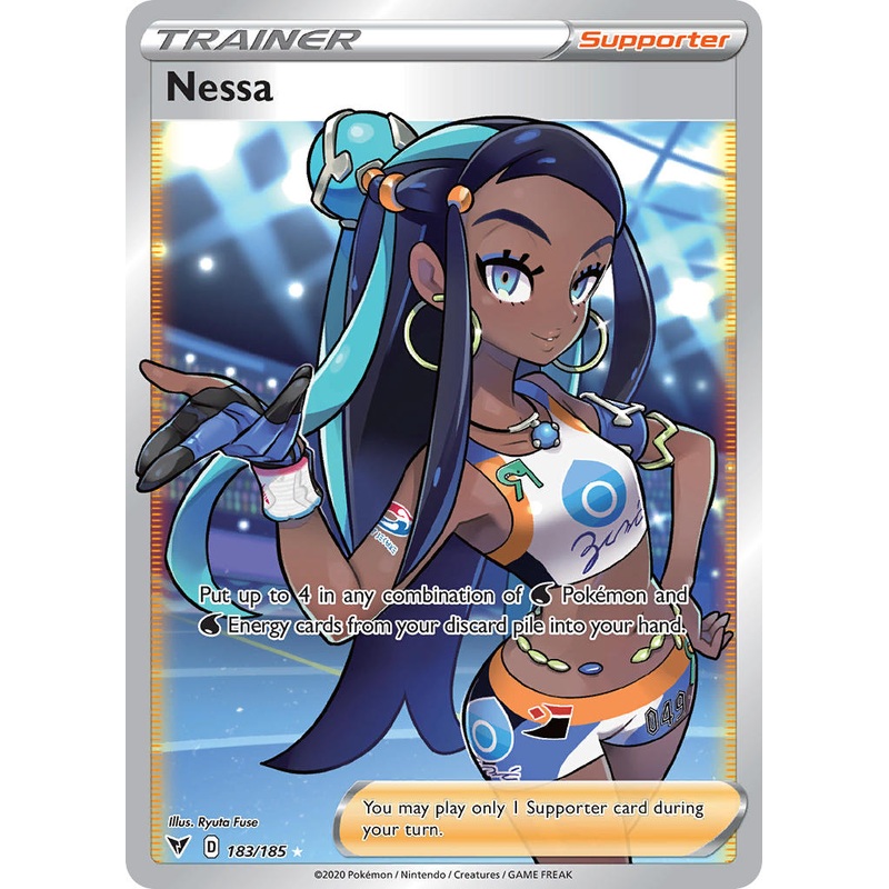 Nessa (183/185) [Sword & Shield: Vivid Voltage]