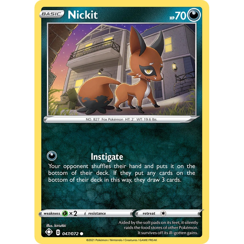 Nickit (047/072) [Sword & Shield: Shining Fates]