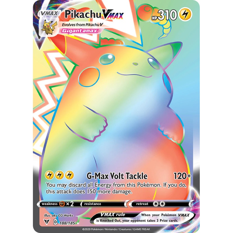 Pikachu VMAX (188/185) [Sword & Shield: Vivid Voltage]