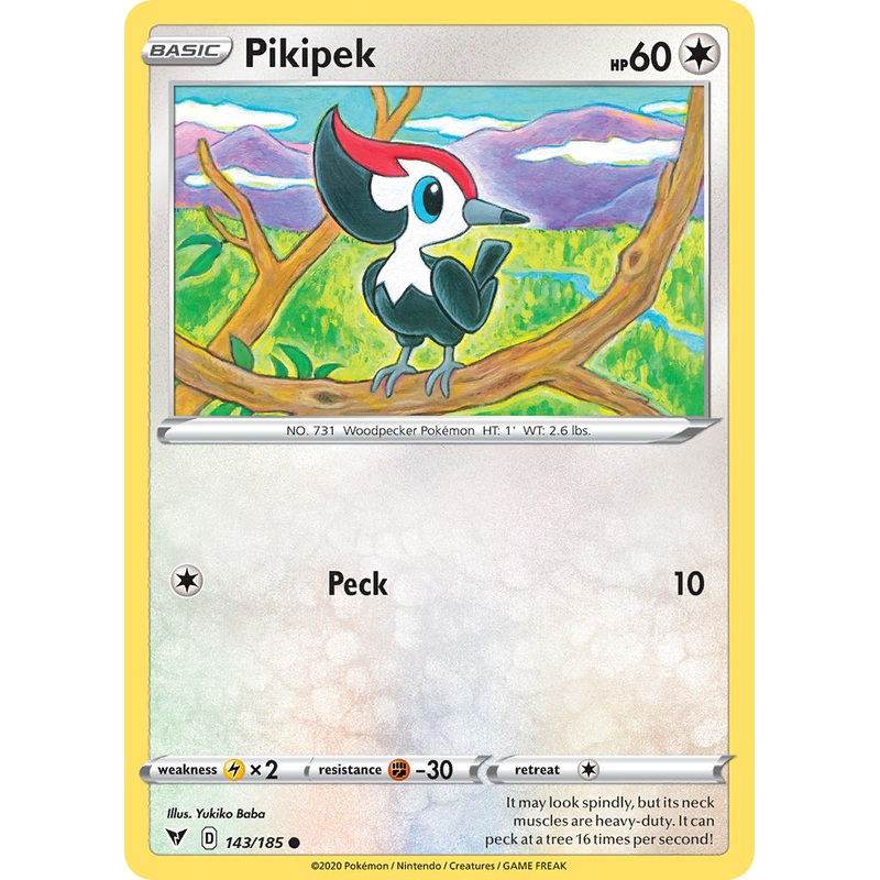 Pikipek (143/185) [Sword & Shield: Vivid Voltage]
