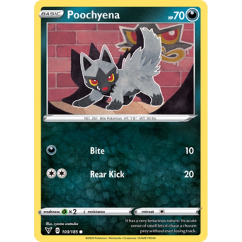 Poochyena (103/185) [Sword & Shield: Vivid Voltage]