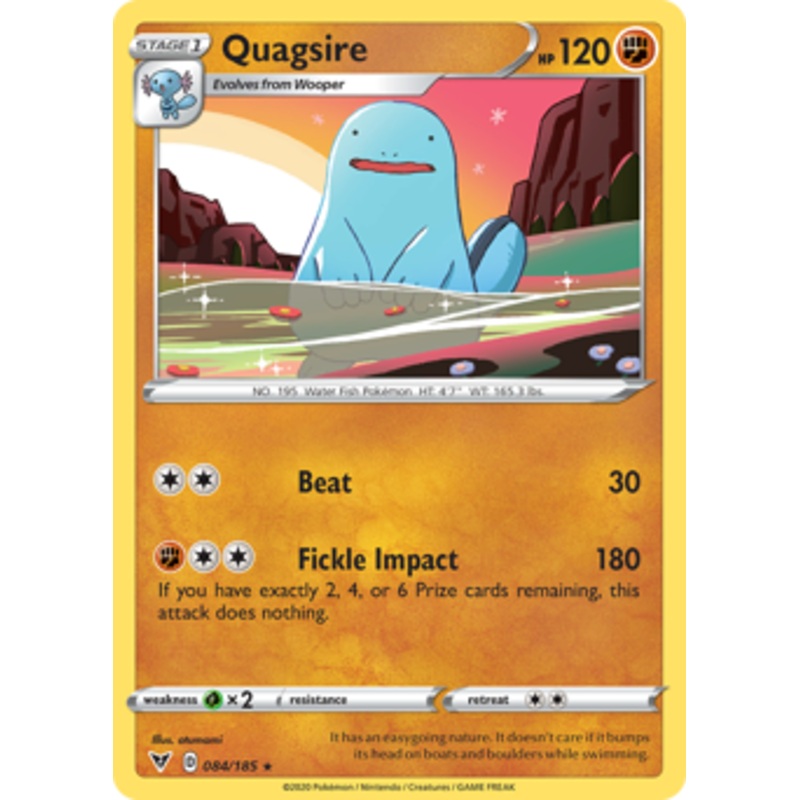 Quagsire (084/185) [Sword & Shield: Vivid Voltage]