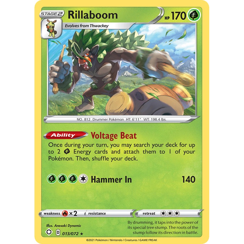 Rillaboom (013/072) [Sword & Shield: Shining Fates]