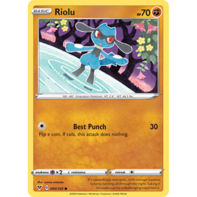 Riolu (090/185) [Sword & Shield: Vivid Voltage]