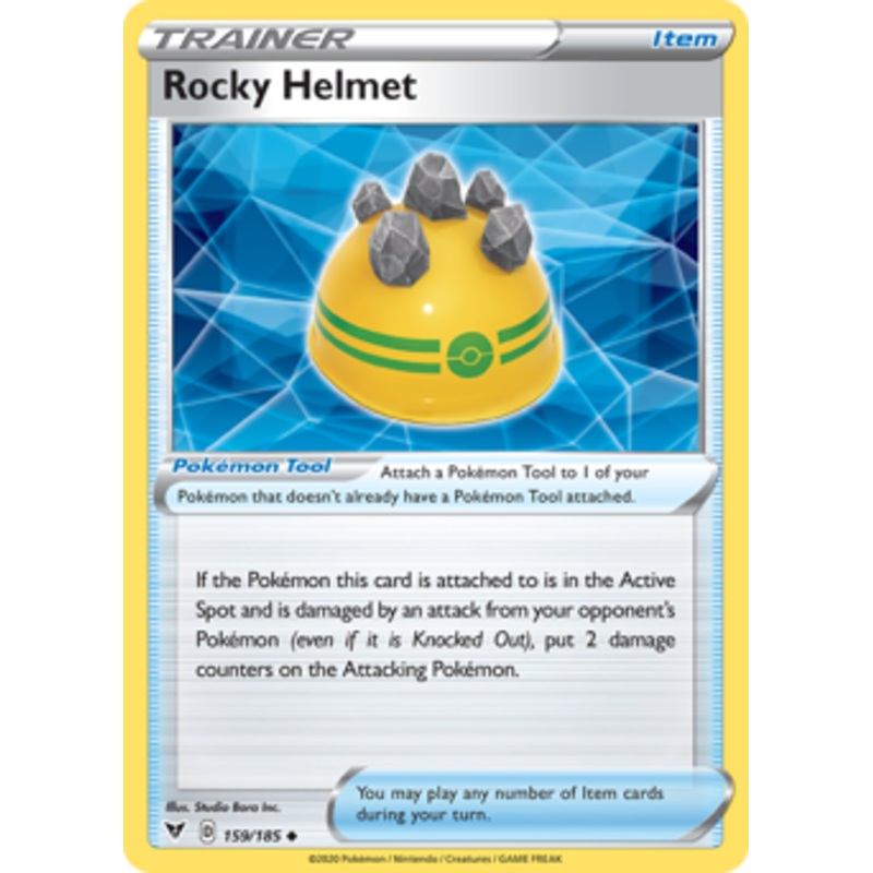 Rocky Helmet (159/185) [Sword & Shield: Vivid Voltage]