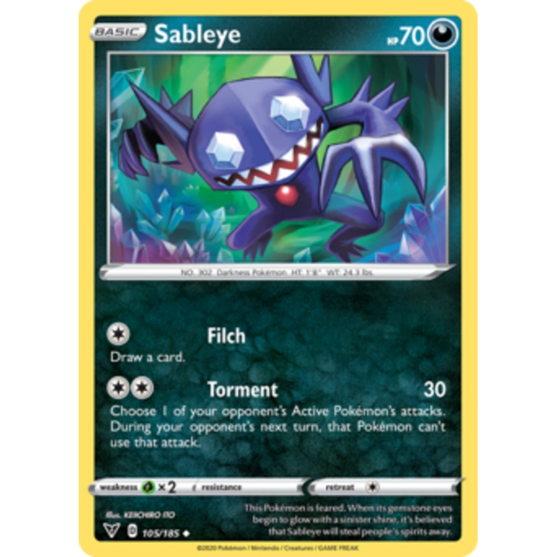 Sableye (105/185) [Sword & Shield: Vivid Voltage]