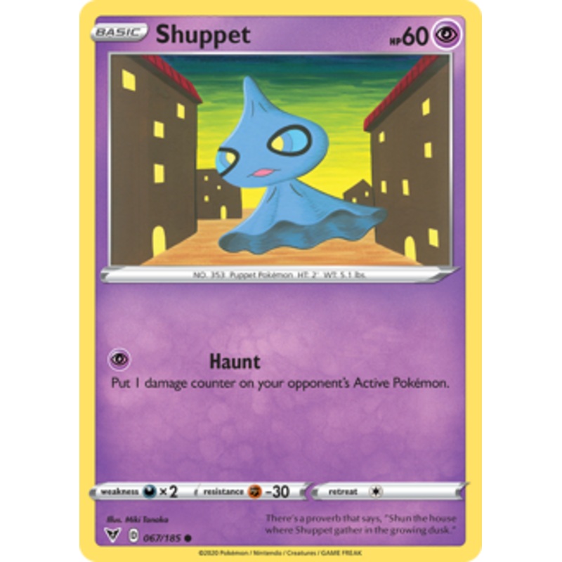 Shuppet (067/185) [Sword & Shield: Vivid Voltage]