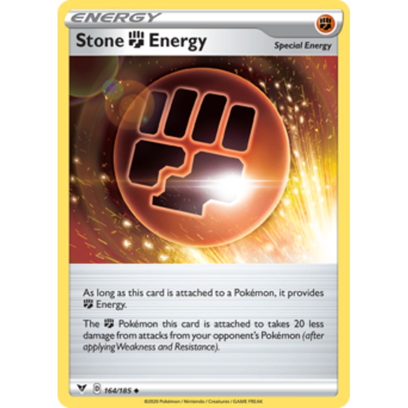 Stone Fighting Energy (164/185) [Sword & Shield: Vivid Voltage]