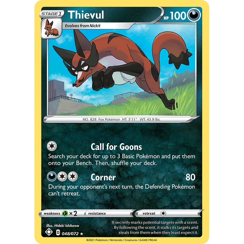 Thievul (048/072) [Sword & Shield: Shining Fates]