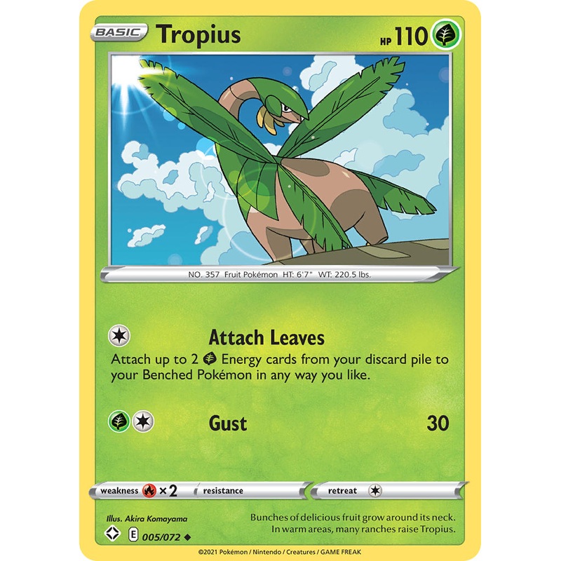 Tropius (005/072) [Sword & Shield: Shining Fates]