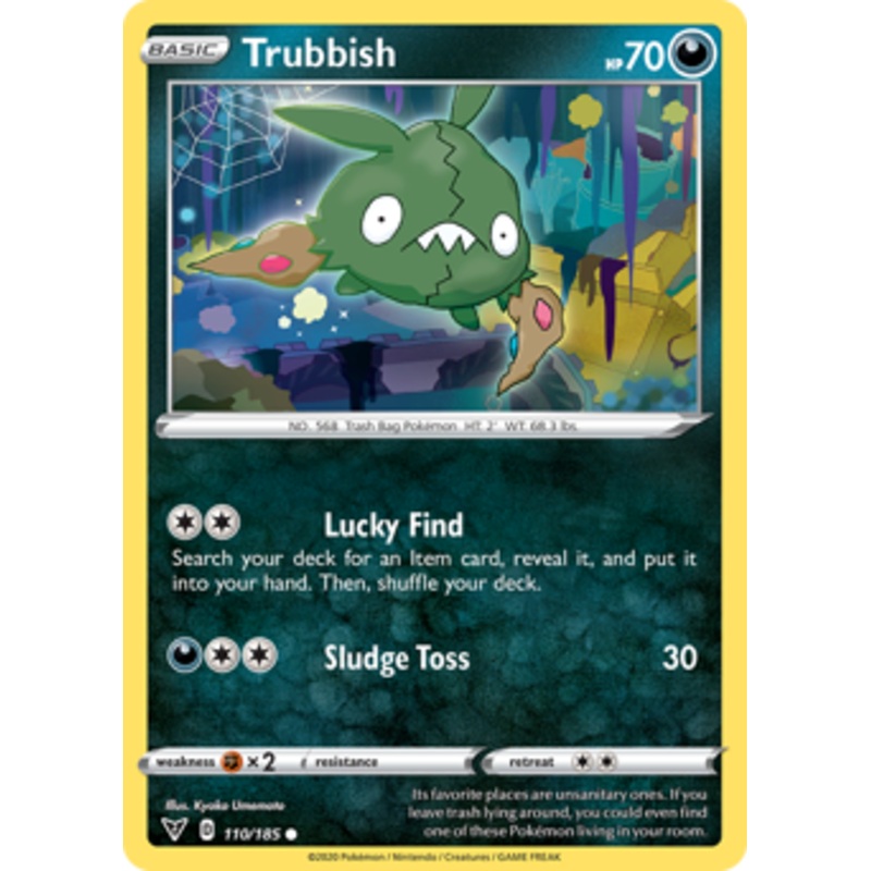 Trubbish (110/185) [Sword & Shield: Vivid Voltage]