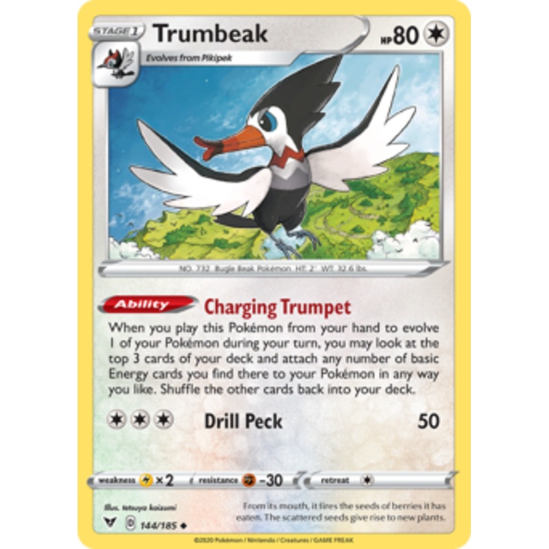 Trumbeak (144/185) [Sword & Shield: Vivid Voltage]