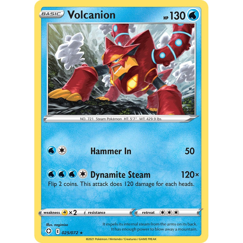 Volcanion (025/072) [Sword & Shield: Shining Fates]