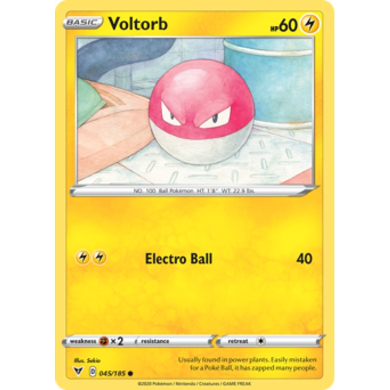 Voltorb (045/185) [Sword & Shield: Vivid Voltage]