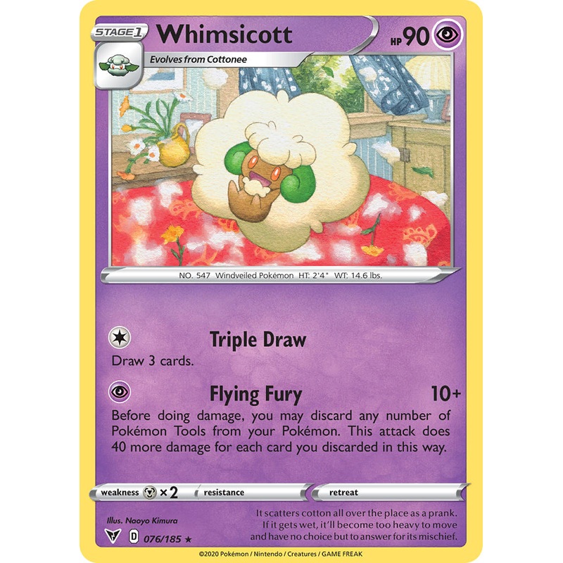 Whimsicott (076/185) [Sword & Shield: Vivid Voltage]
