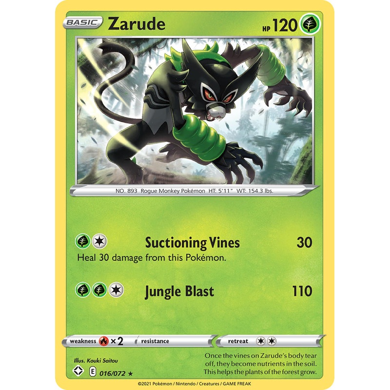 Zarude (016/072) [Sword & Shield: Shining Fates]