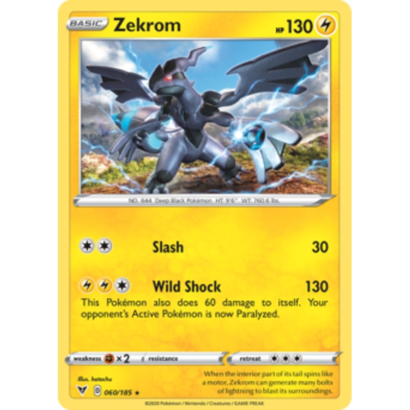 Zekrom (060/185) [Sword & Shield: Vivid Voltage]