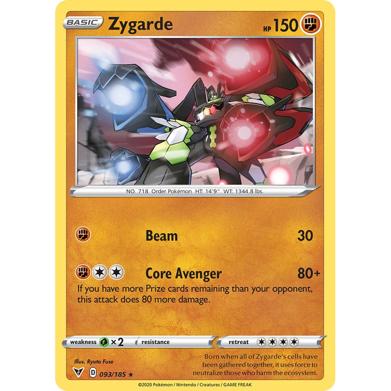 Zygarde (093/185) [Sword & Shield: Vivid Voltage]
