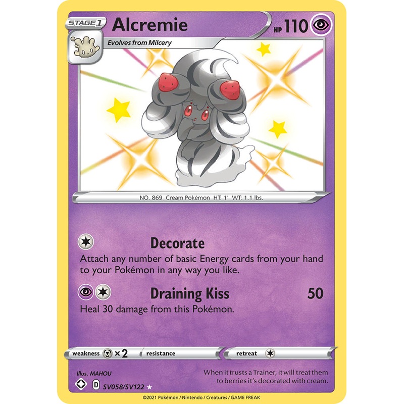 Alcremie (SV058/SV122) [Sword & Shield: Shining Fates]