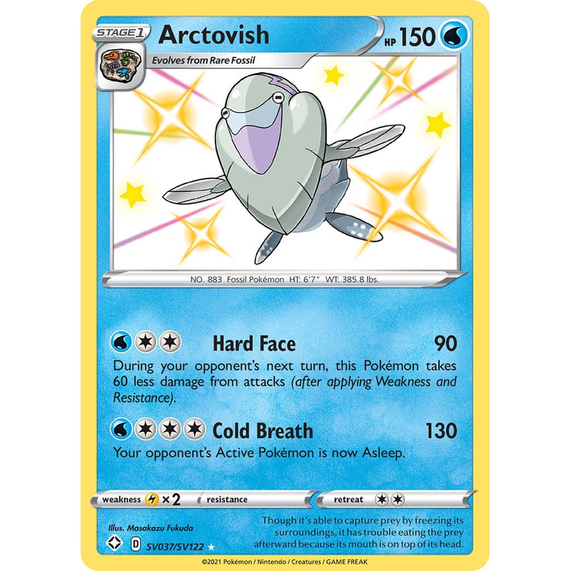 Arctovish (SV037/SV122) [Sword & Shield: Shining Fates]