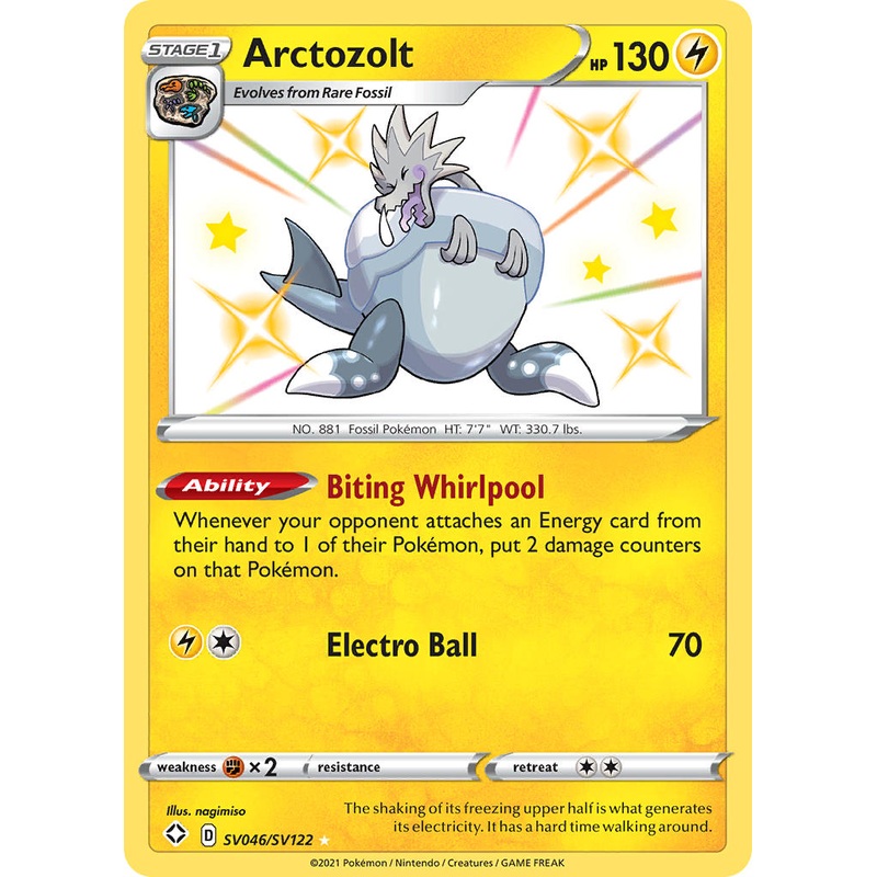 Arctozolt (SV046/SV122) [Sword & Shield: Shining Fates]