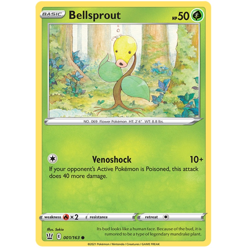 Bellsprout (001/163) [Sword & Shield: Battle Styles]