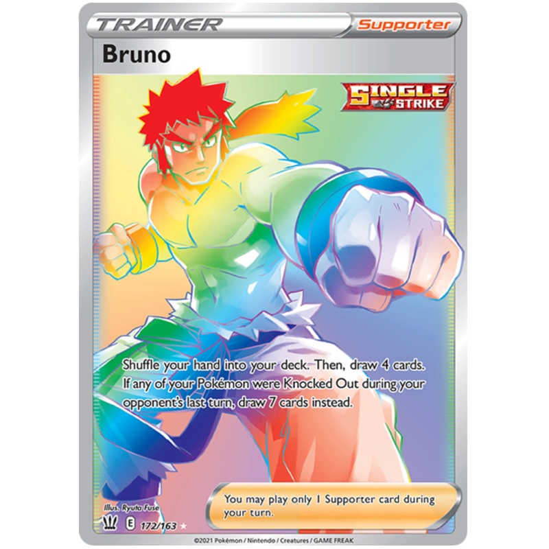 Bruno (172/163) [Sword & Shield: Battle Styles]