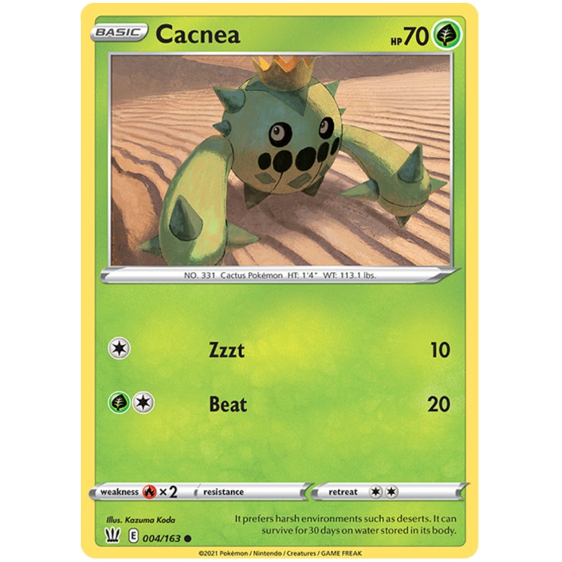 Cacnea (004/163) [Sword & Shield: Battle Styles]