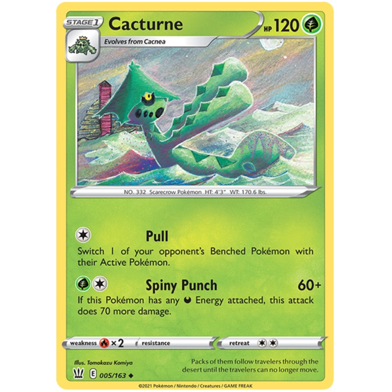 Cacturne (005/163) [Sword & Shield: Battle Styles]