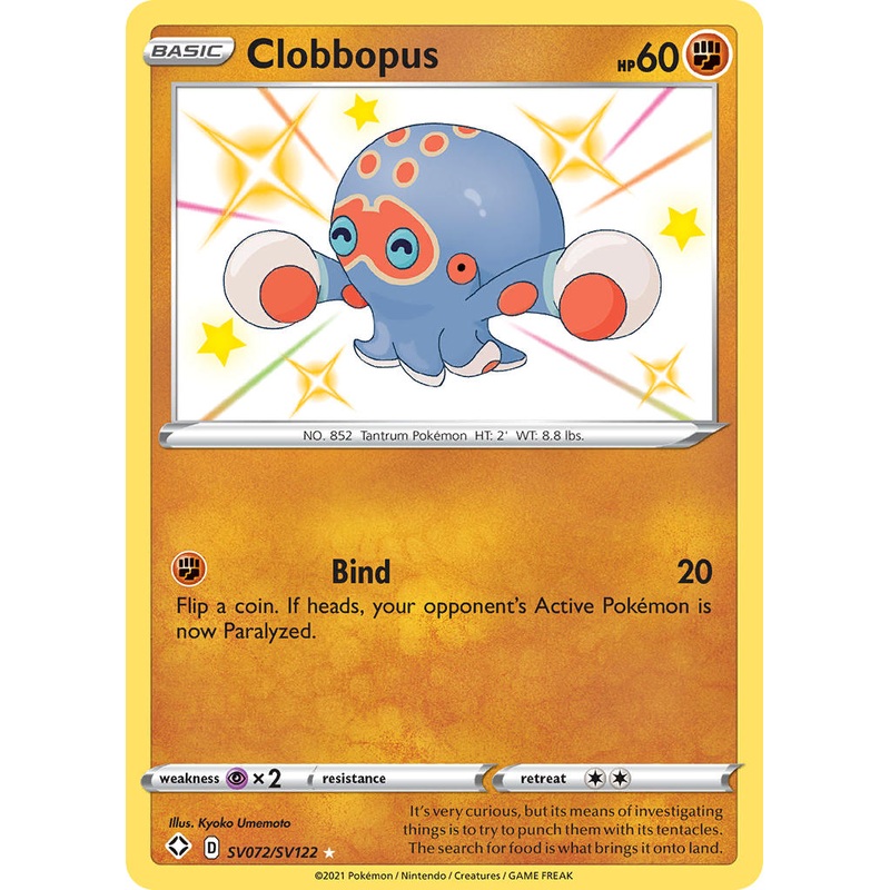 Clobbopus (SV072/SV122) [Sword & Shield: Shining Fates]