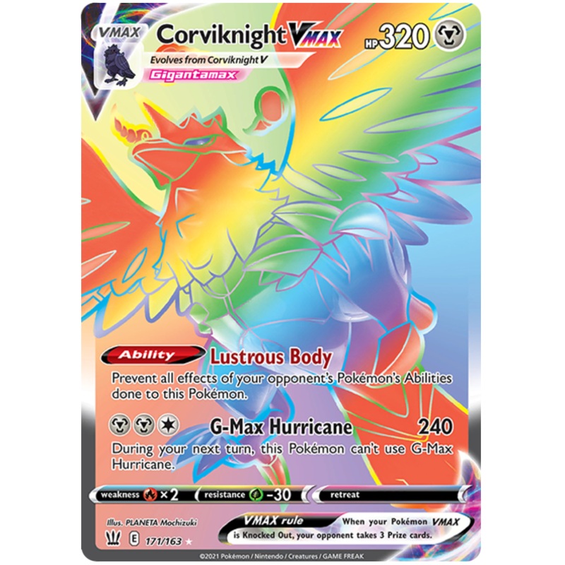 Corviknight VMAX (171/163) [Sword & Shield: Battle Styles]