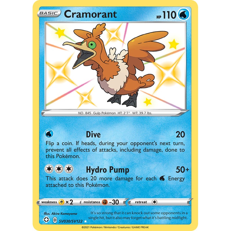 Cramorant (SV030/SV122) [Sword & Shield: Shining Fates]