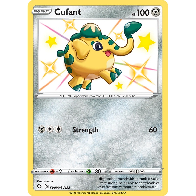 Cufant (SV090/SV122) [Sword & Shield: Shining Fates]
