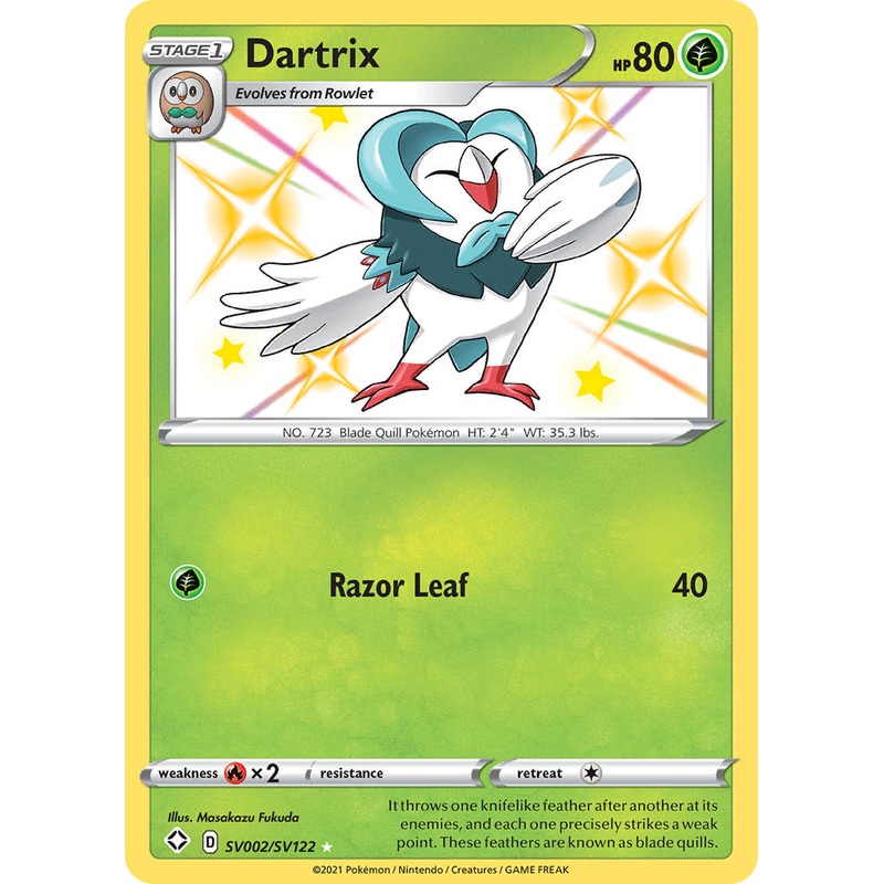 Dartrix (SV002/SV122) [Sword & Shield: Shining Fates]