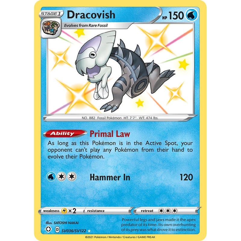 Dracovish (SV036/SV122) [Sword & Shield: Shining Fates]