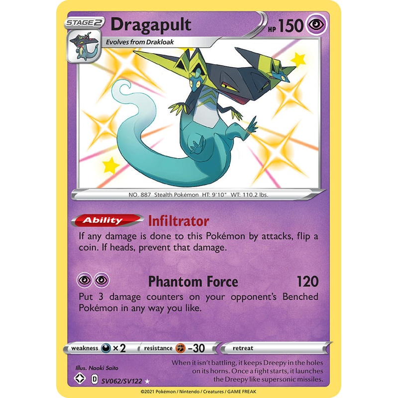 Dragapult (SV062/SV122) [Sword & Shield: Shining Fates]