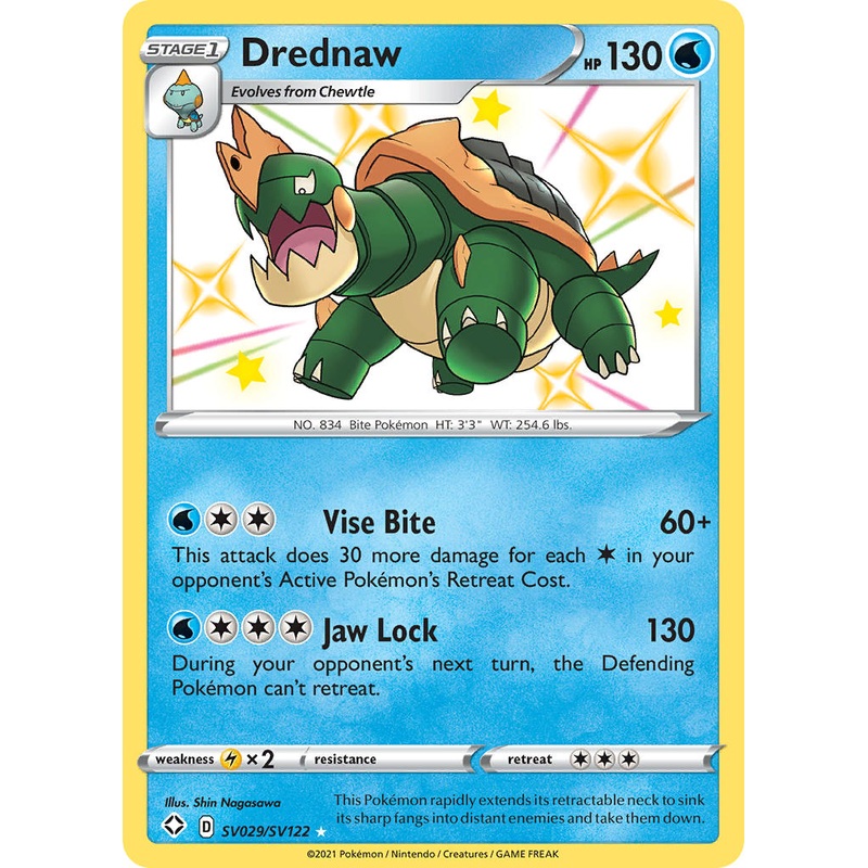 Drednaw (SV029/SV122) [Sword & Shield: Shining Fates]