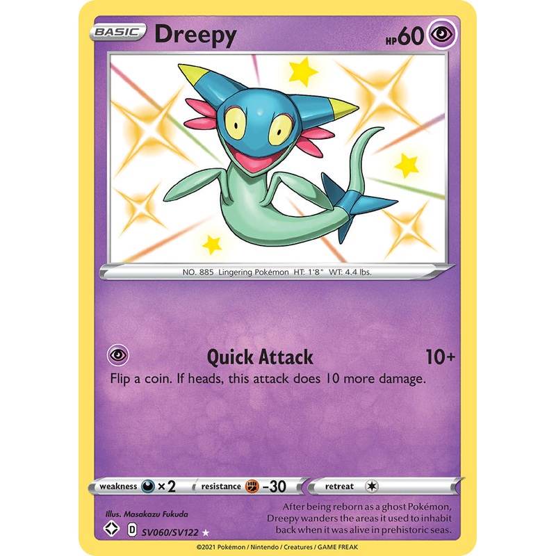 Dreepy (SV060/SV122) [Sword & Shield: Shining Fates]