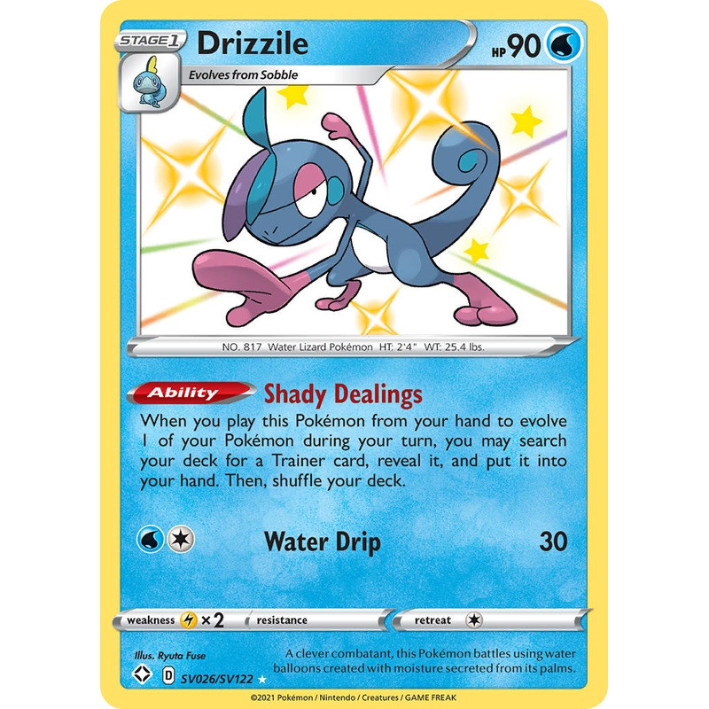 Drizzile (SV026/SV122) [Sword & Shield: Shining Fates]