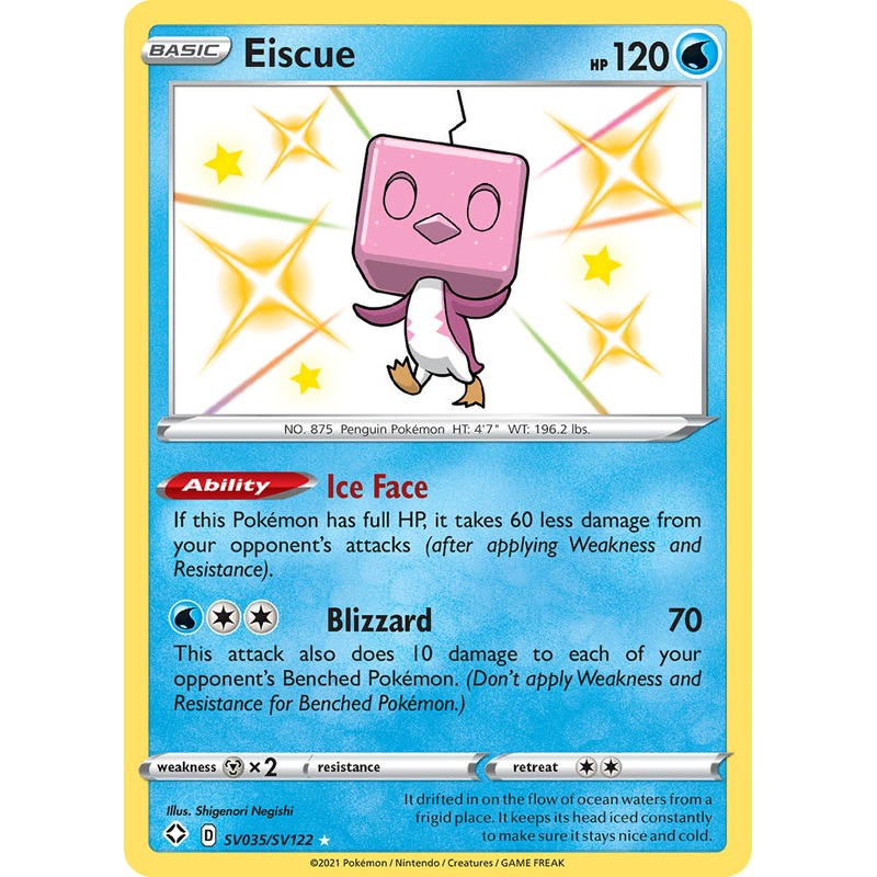 Eiscue (SV035/SV122) [Sword & Shield: Shining Fates]