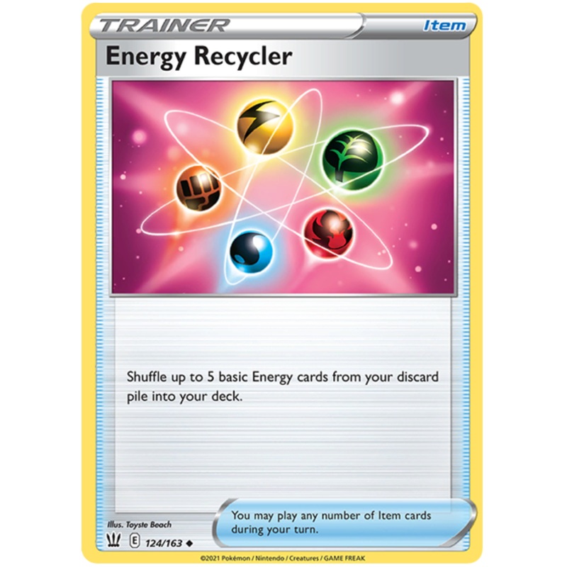 Energy Recycler (124/163) [Sword & Shield: Battle Styles]