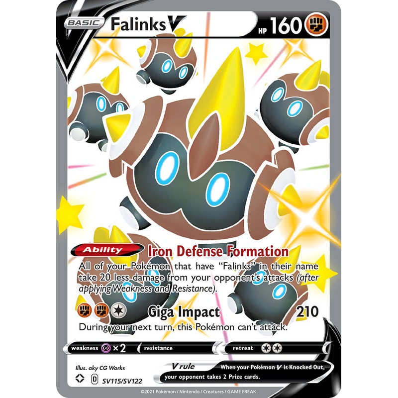Falinks V (SV115/SV122) [Sword & Shield: Shining Fates]