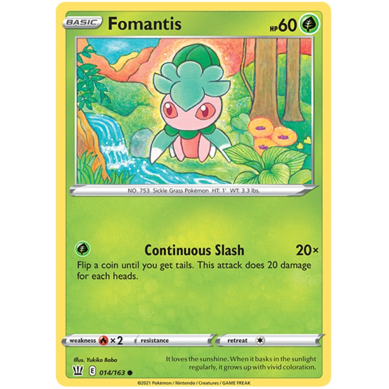 Fomantis (014/163) [Sword & Shield: Battle Styles]
