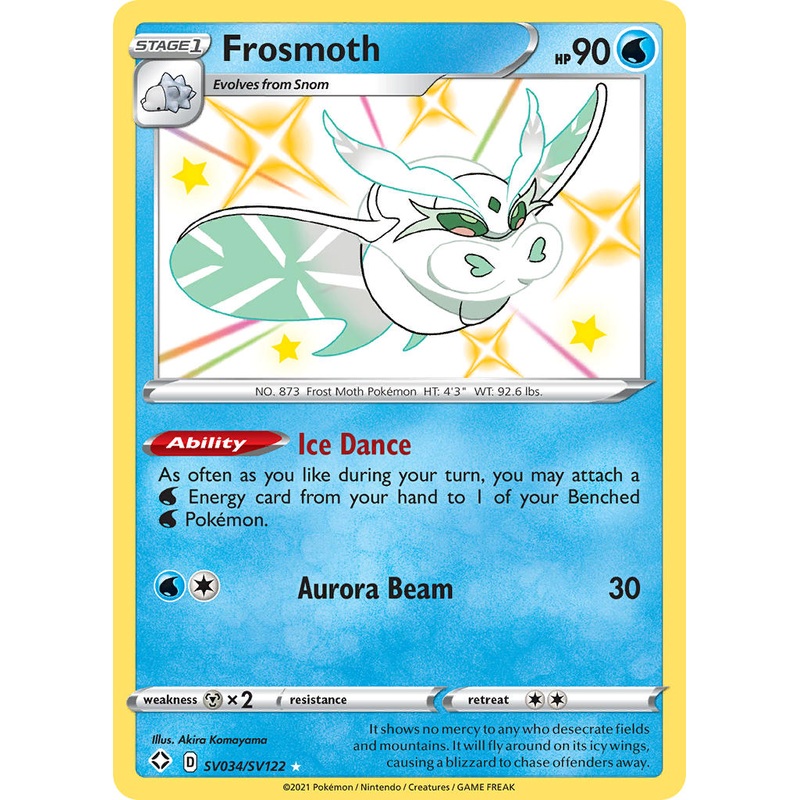 Frosmoth (SV034/SV122) [Sword & Shield: Shining Fates]